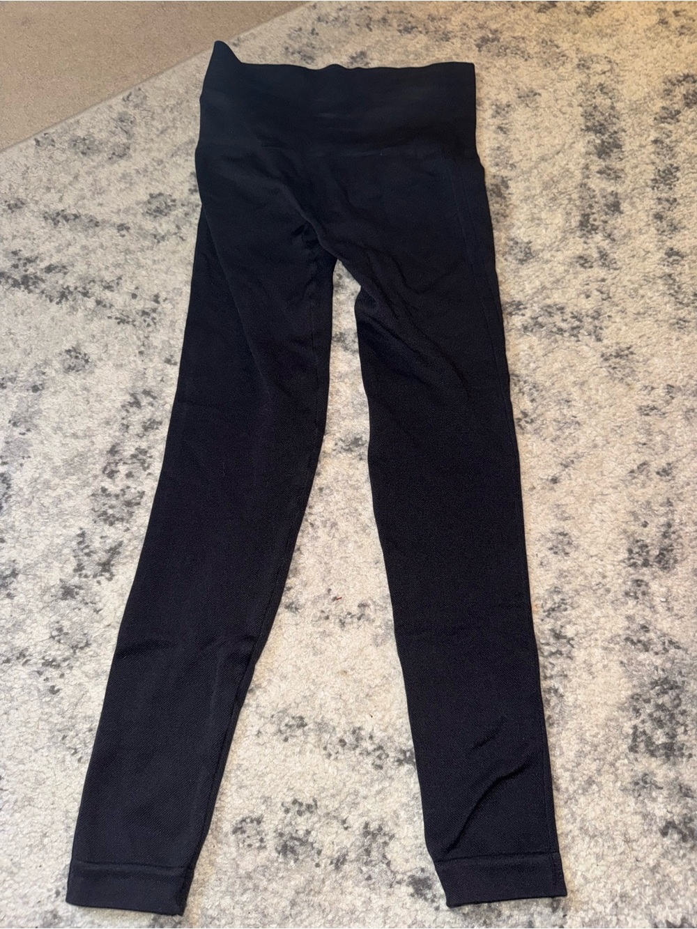 SPANX Black High-Waist Leggings